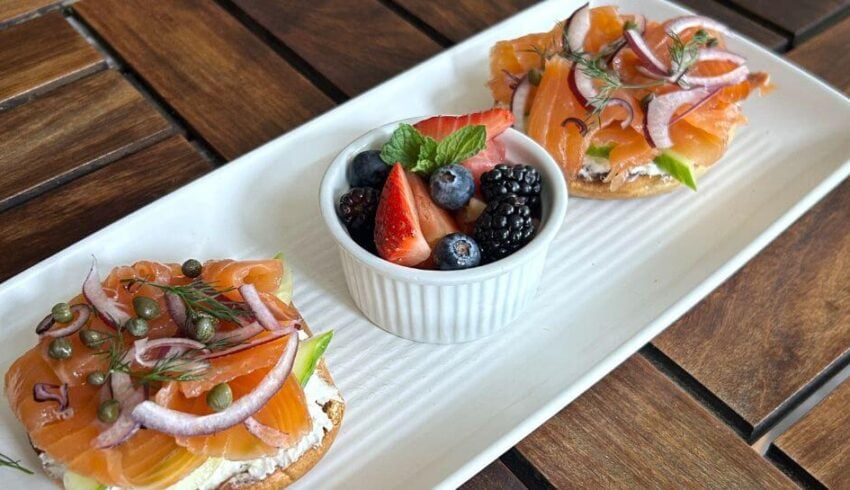 Lox and bagels