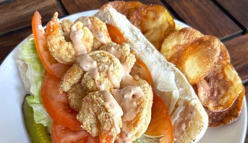 Shrimp po boy